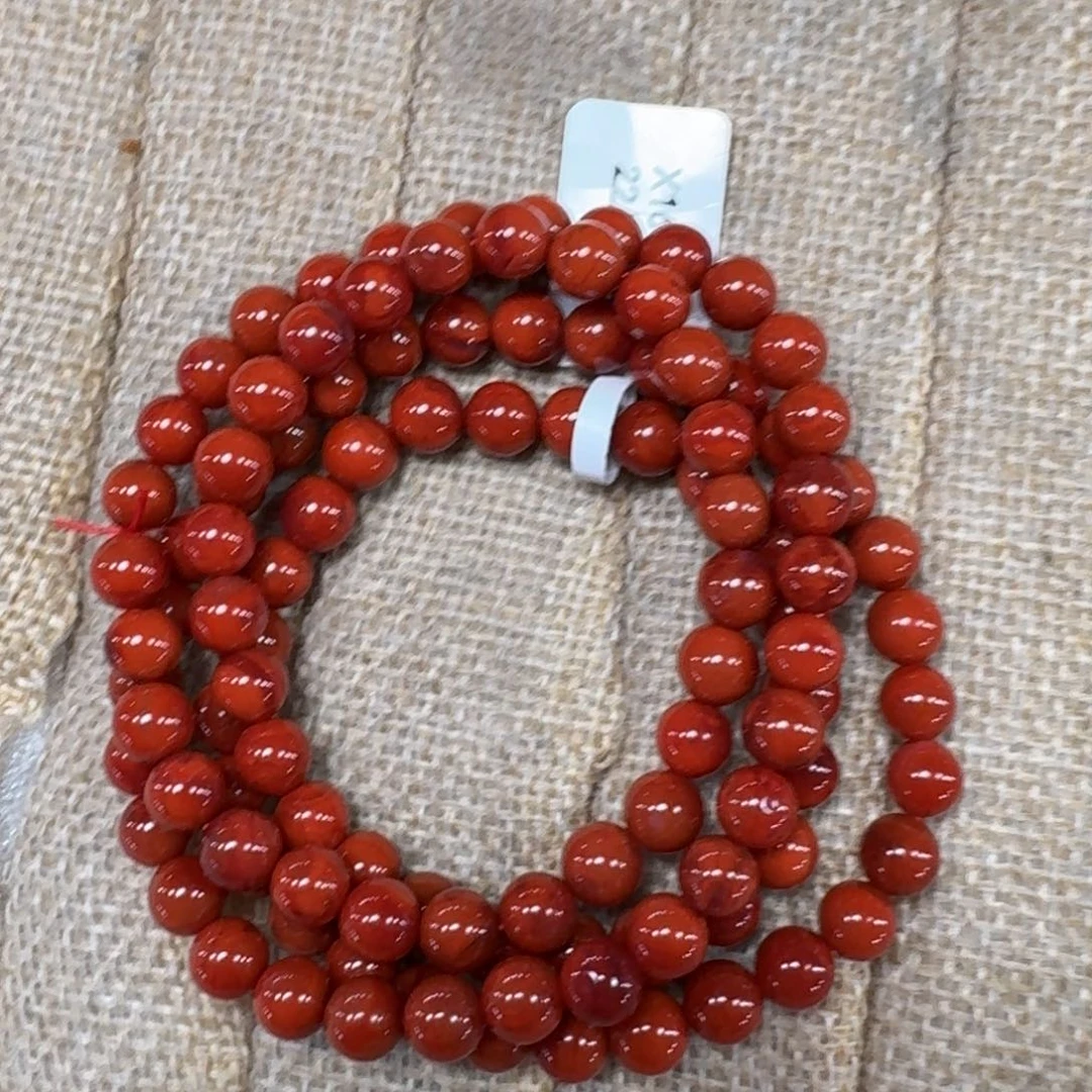 手链未镶嵌南红玛瑙项链多圈原矿南红虎皮纹6大加