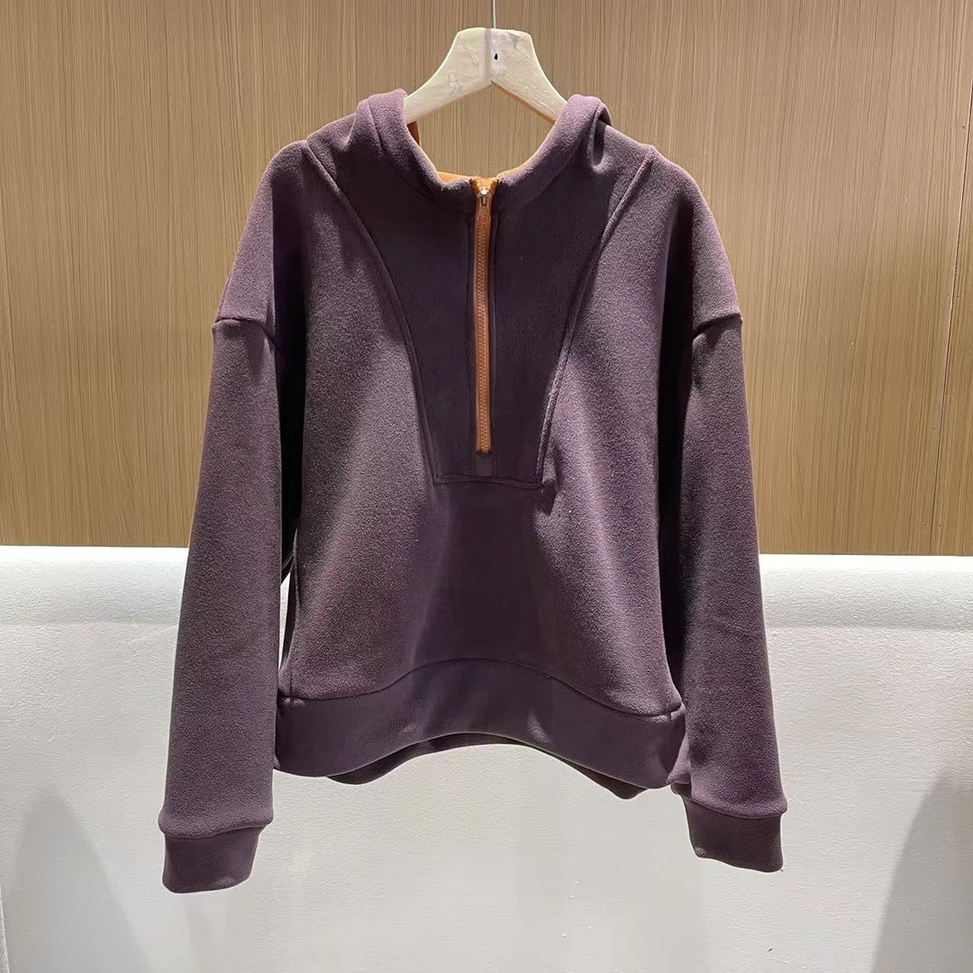 18236新款秋冬加厚休闲减龄宽松百搭连帽卫衣