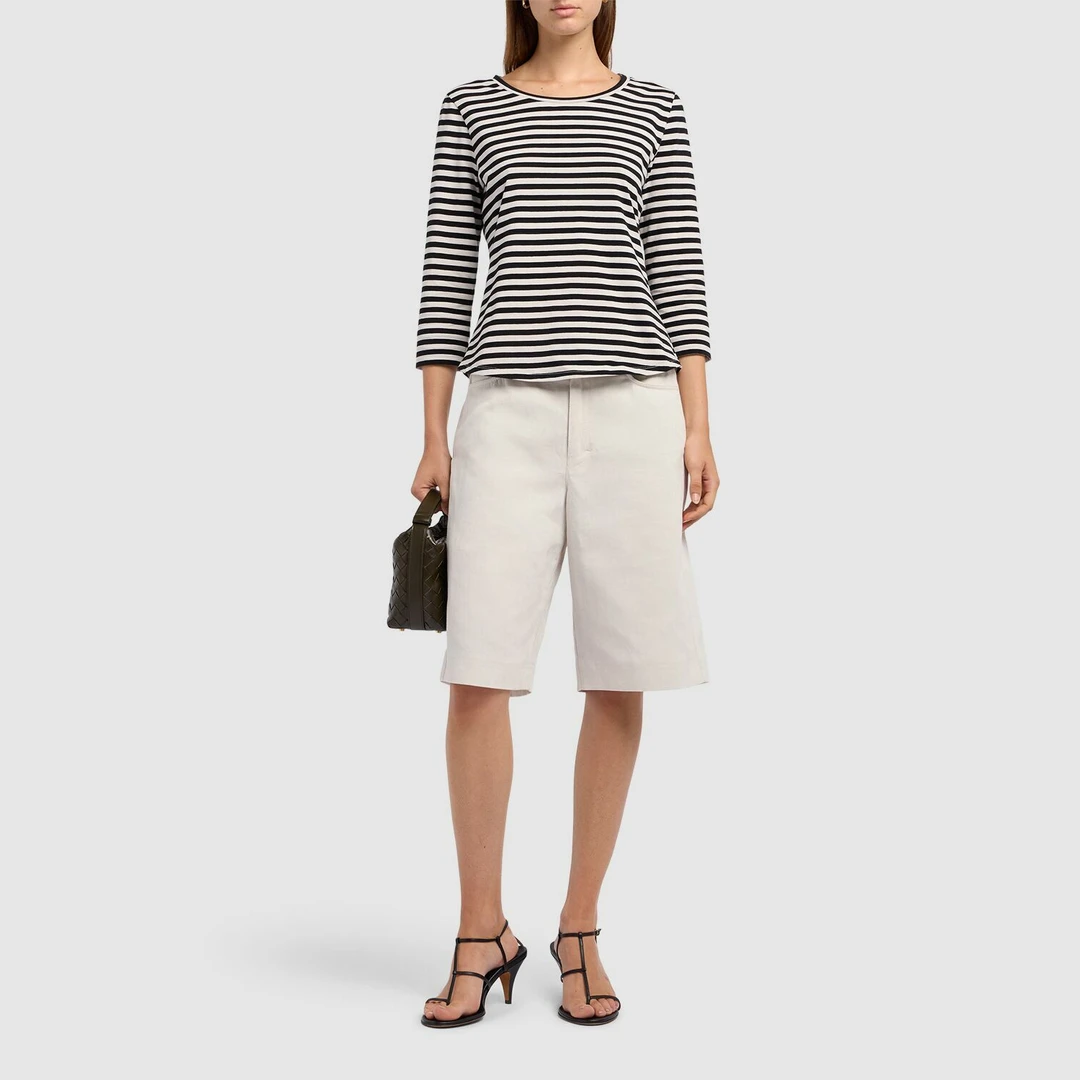 未使用 MaxMara 【国现】女士条纹长袖 Durata 005