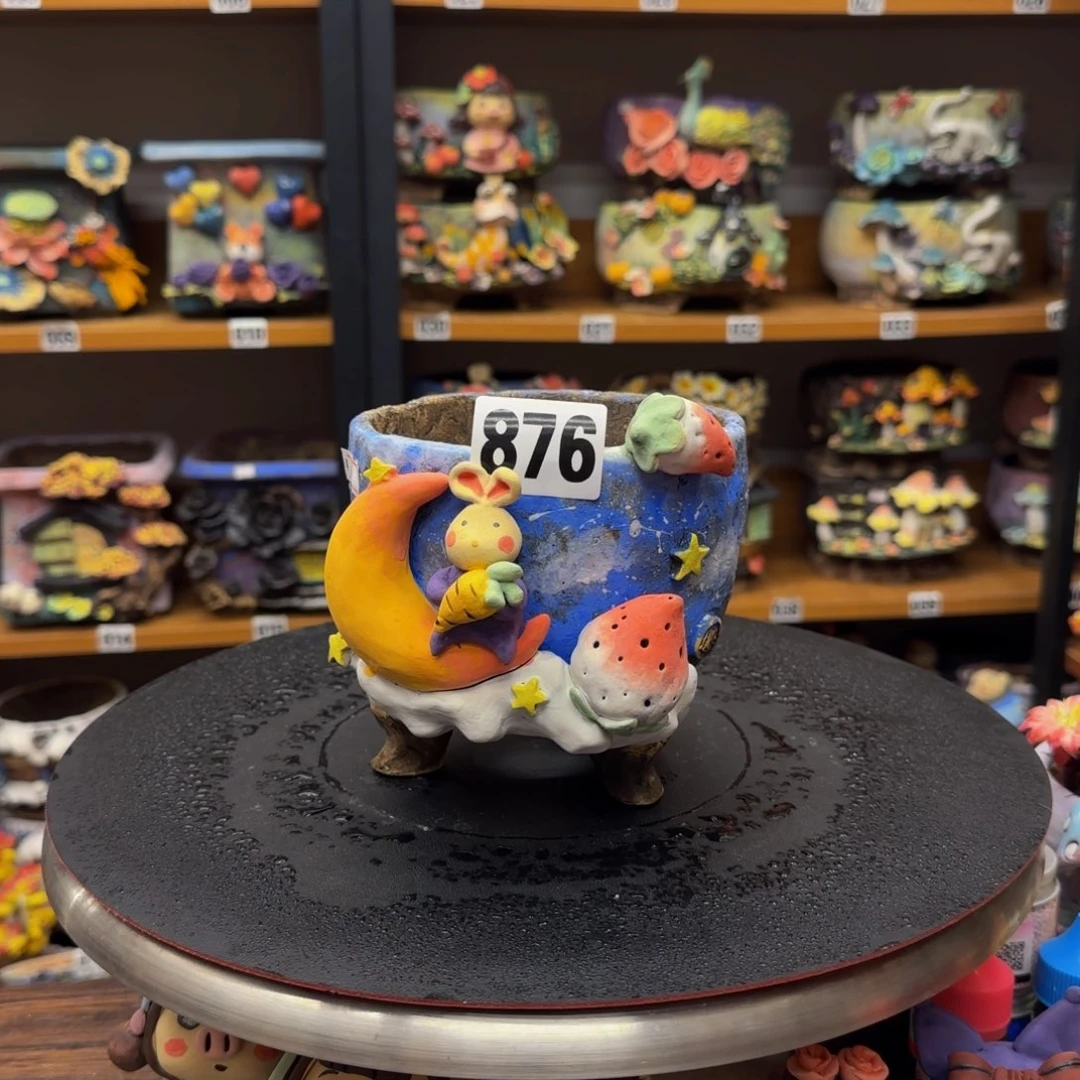 【闪购商品】粗陶手捏