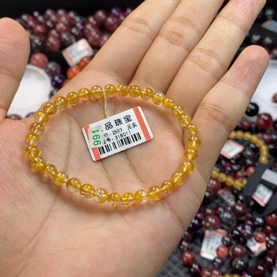 水晶手链未镶嵌?****?黄金超七318011