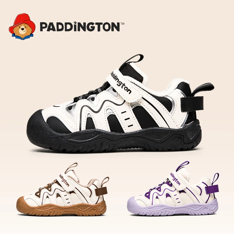 帕丁顿熊童鞋户外运动鞋加绒加厚软底ol防滑运动鞋儿童百搭休闲鞋