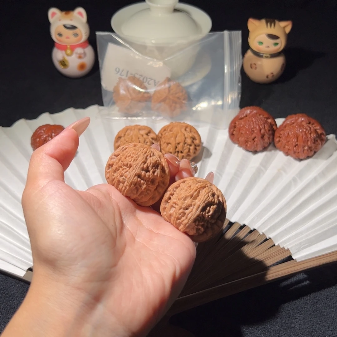 吊坠文玩核桃38白狮子