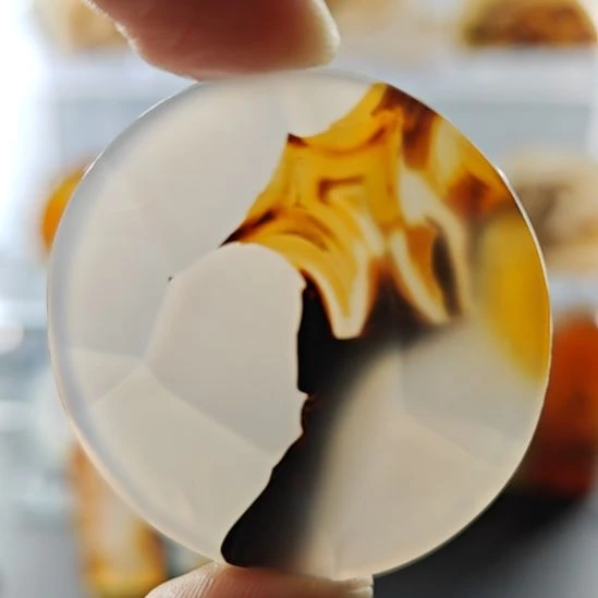 玛瑙/玉髓未镶嵌吊坠(不含链)29号