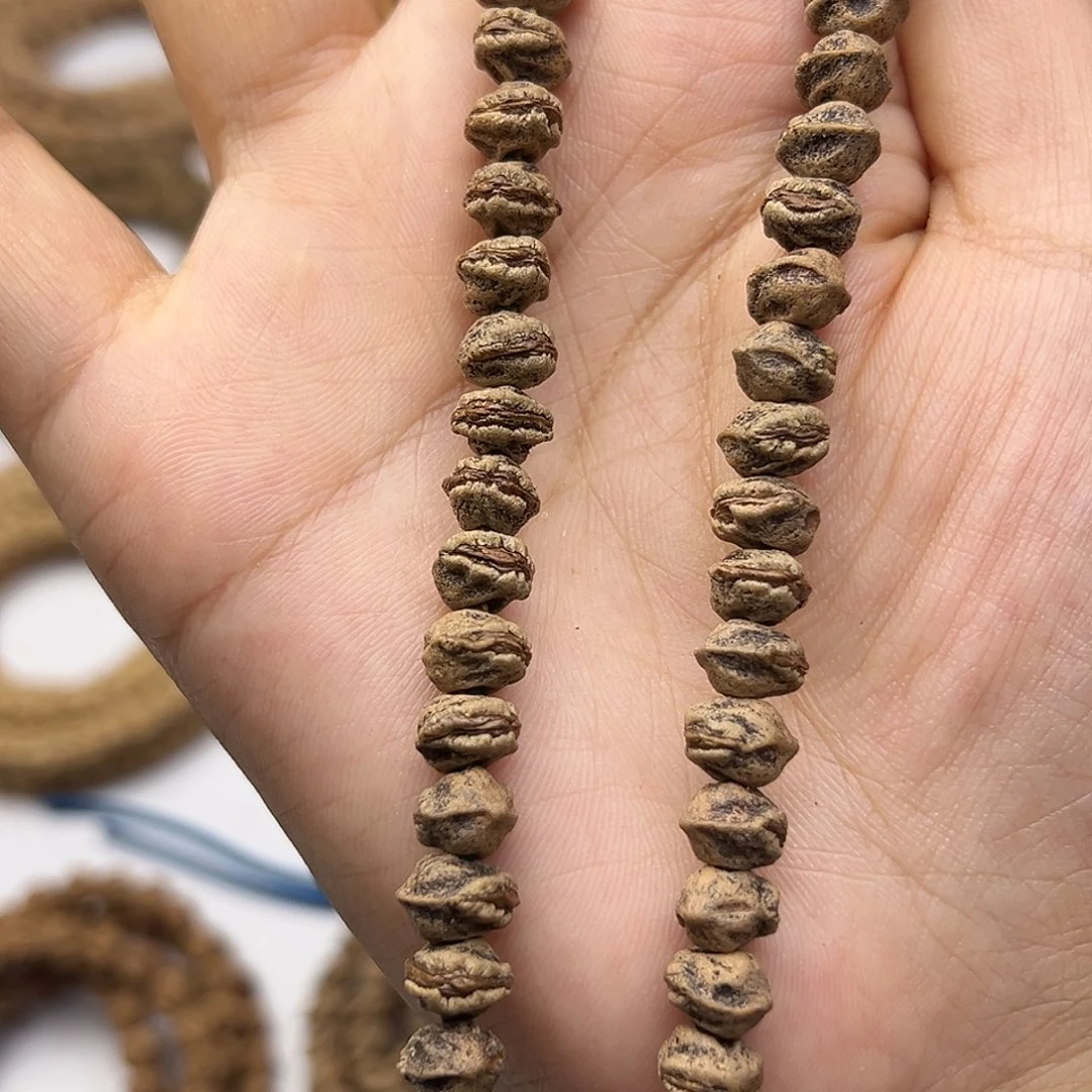 柏香籽/百香籽手串食人花 横打