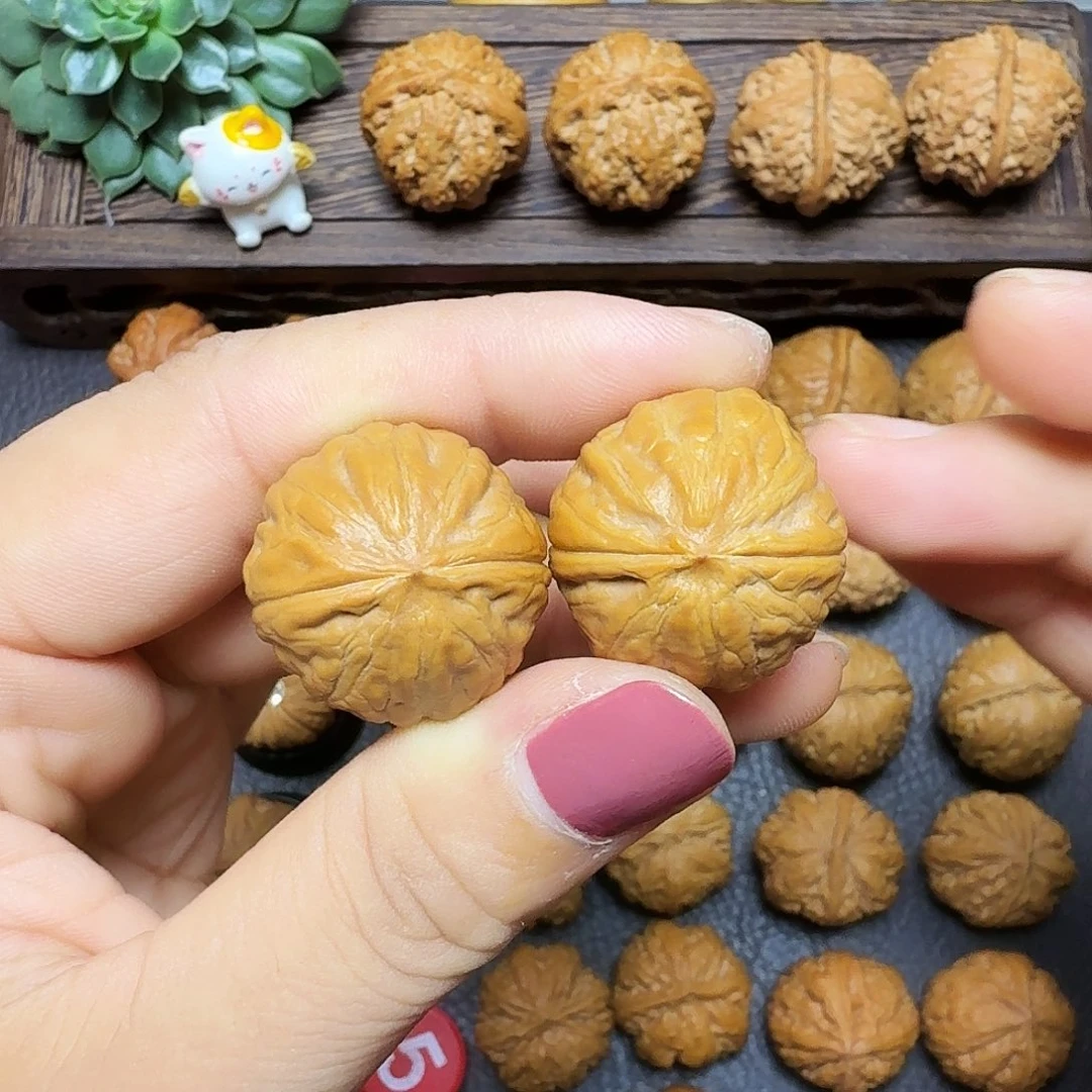 文玩核桃把件25尺小板栗016