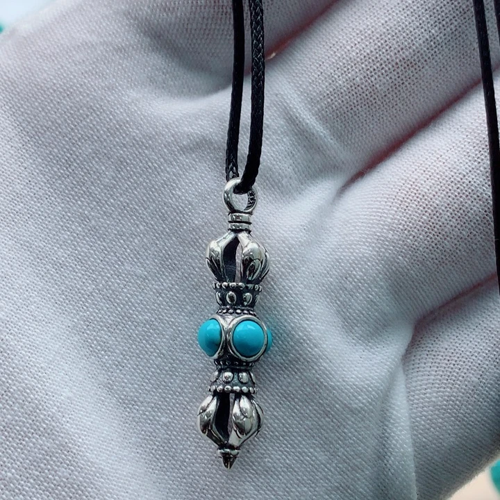 绿松石银S925镶嵌配饰