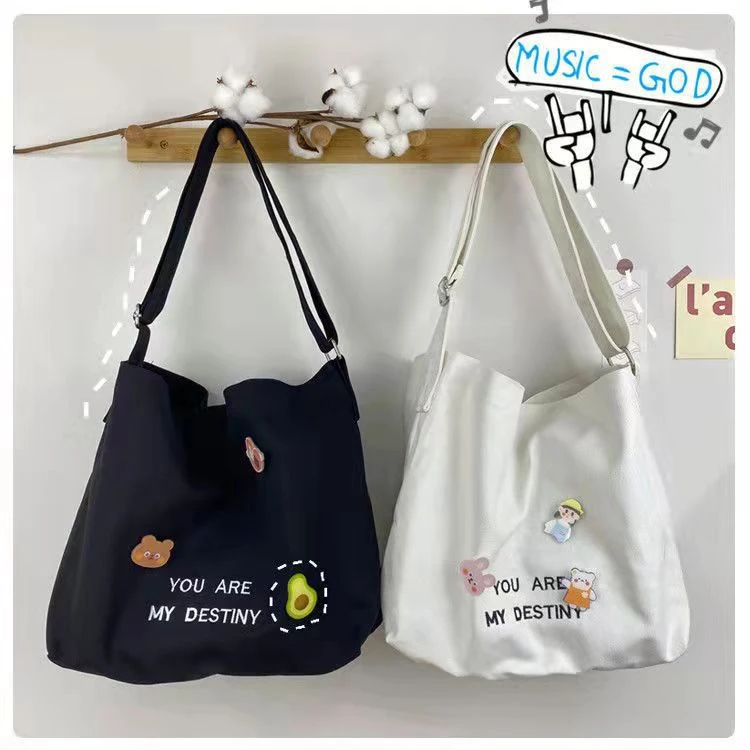 一件代发大容量韩国休闲小众设计感ins女批发单肩包42