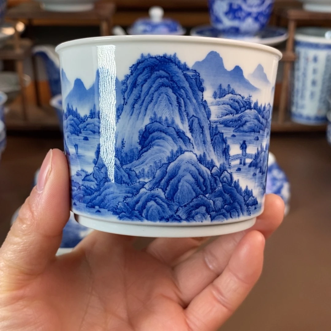杯景德镇陶瓷手工手绘