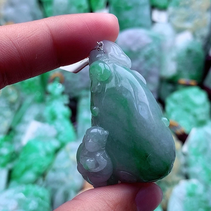 翡翠吊坠(不含链)未镶嵌