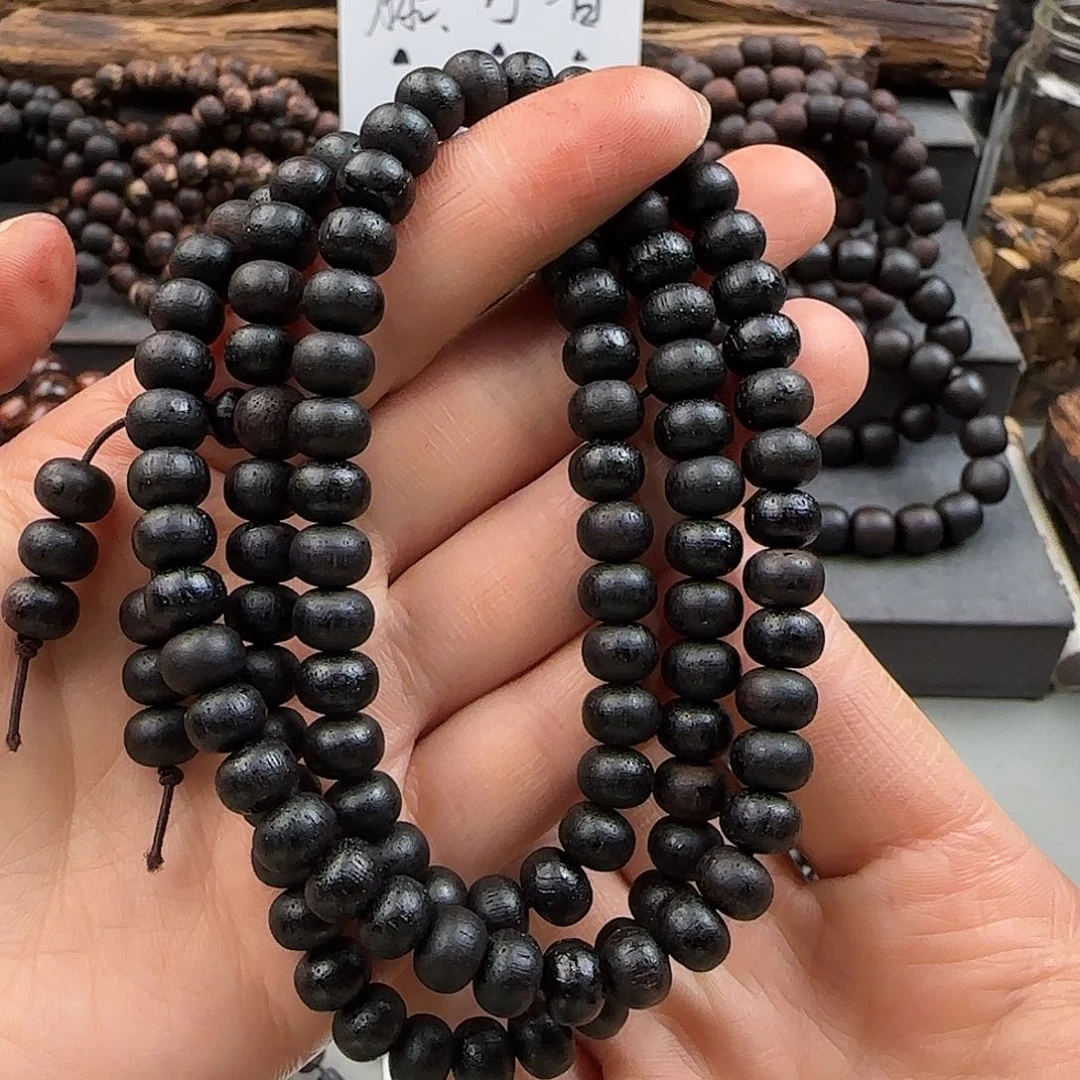 降真香手串/手链6×8算盘珠软油高油高密