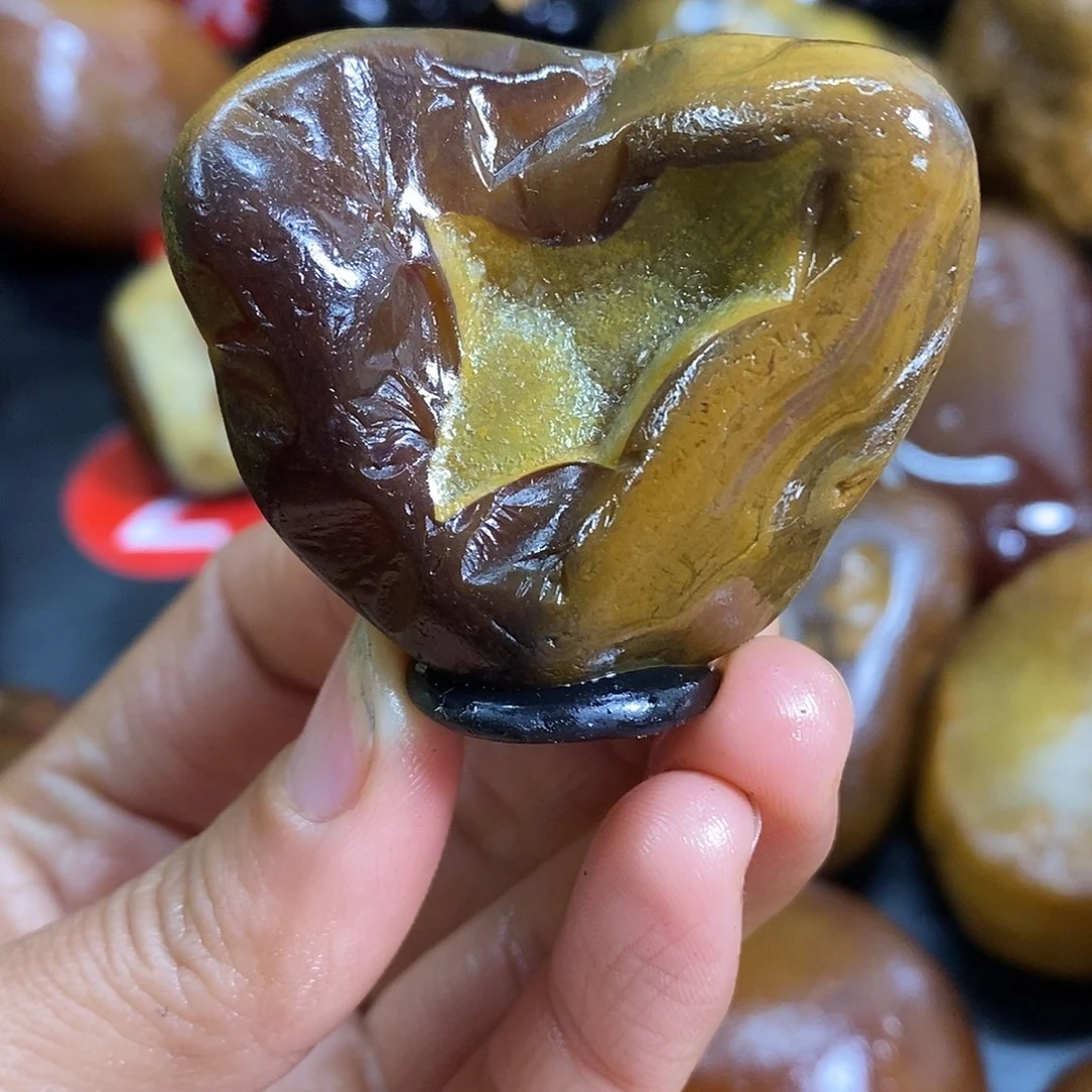 玛瑙/玉髓未镶嵌手把件