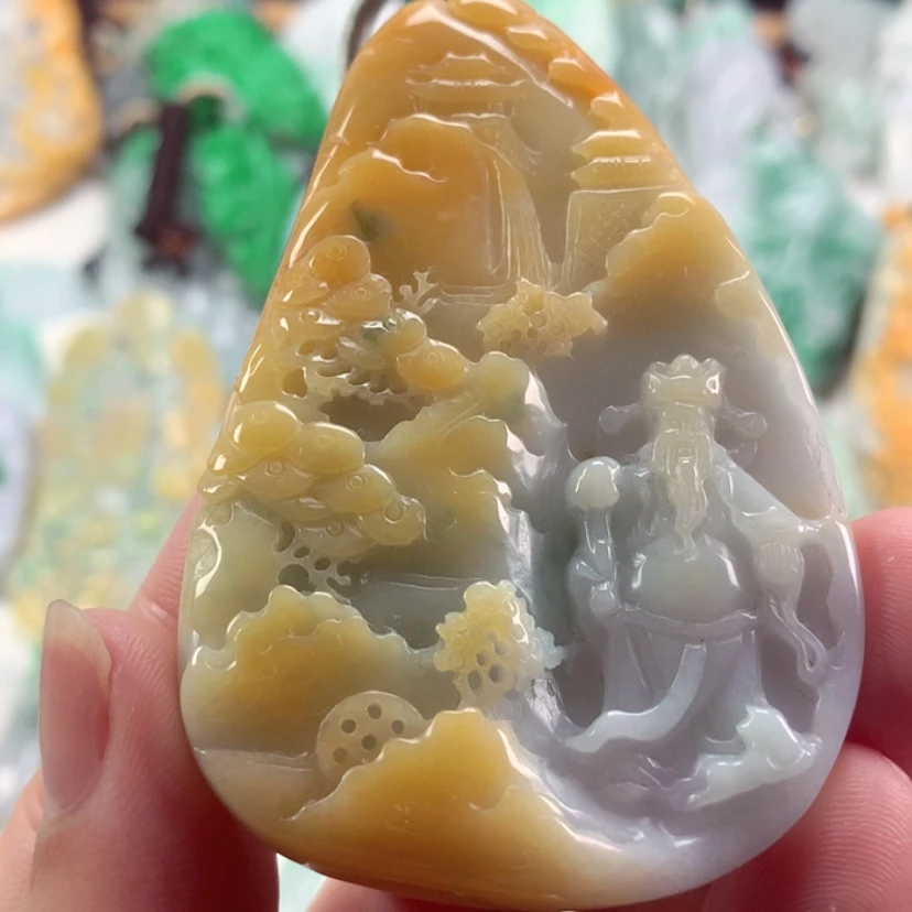 【闪购商品】翡翠未镶嵌吊坠(不含链)