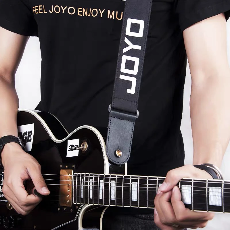 JOYO卓乐JS-01吉他编织背带民谣电木吉他带子男女爵士挎带单肩带