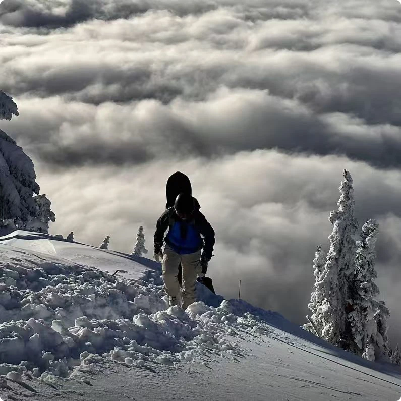 Atom  ||  男士户外连帽防风保暖棉服 户外冲锋棉服-X