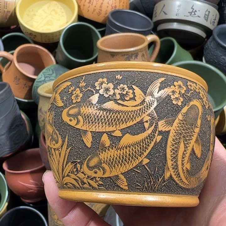 茶杯紫砂全手工制作工艺