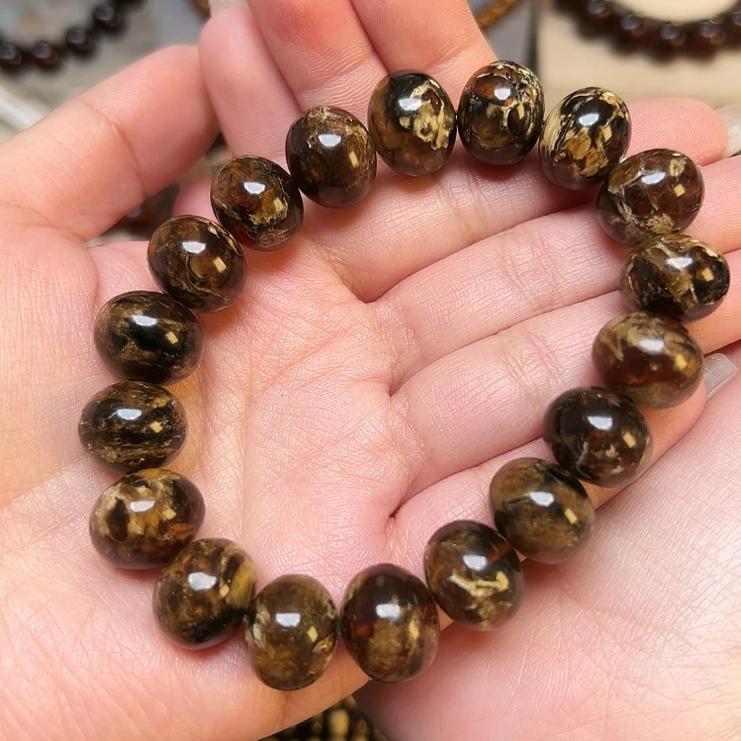 琥珀未镶嵌裸石抚顺琥珀十四10291