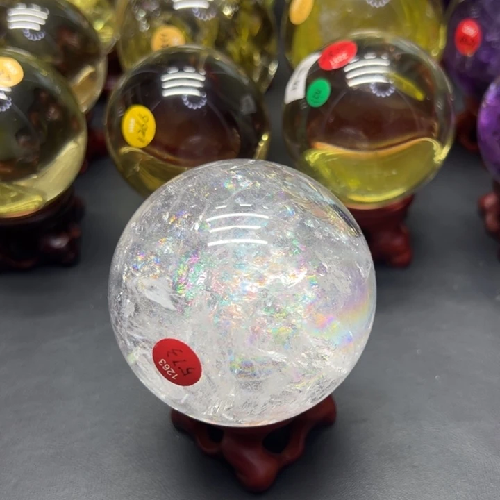 未镶嵌珠宝半成品水晶白水1263xy