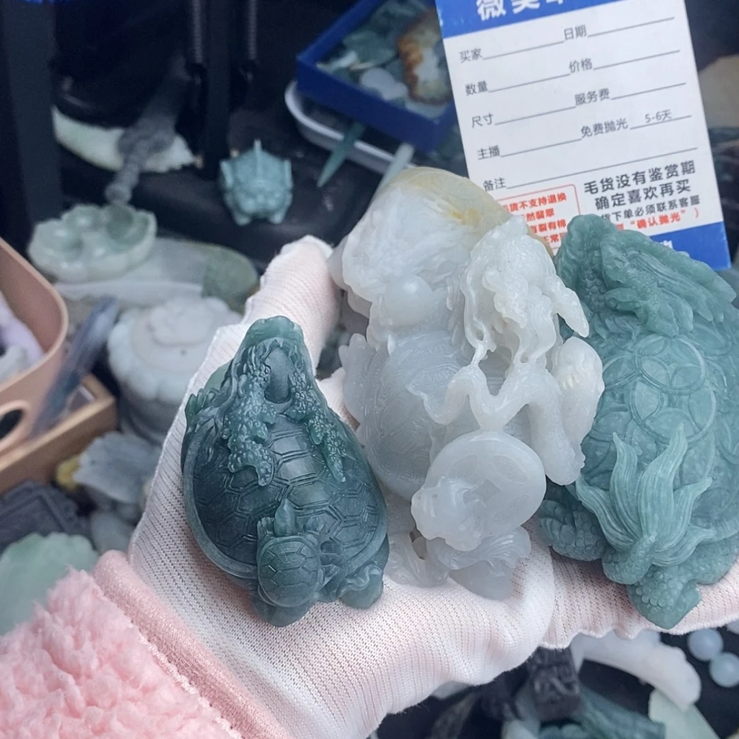 【闪购商品】定制翡翠未镶嵌木*巷翡翠
