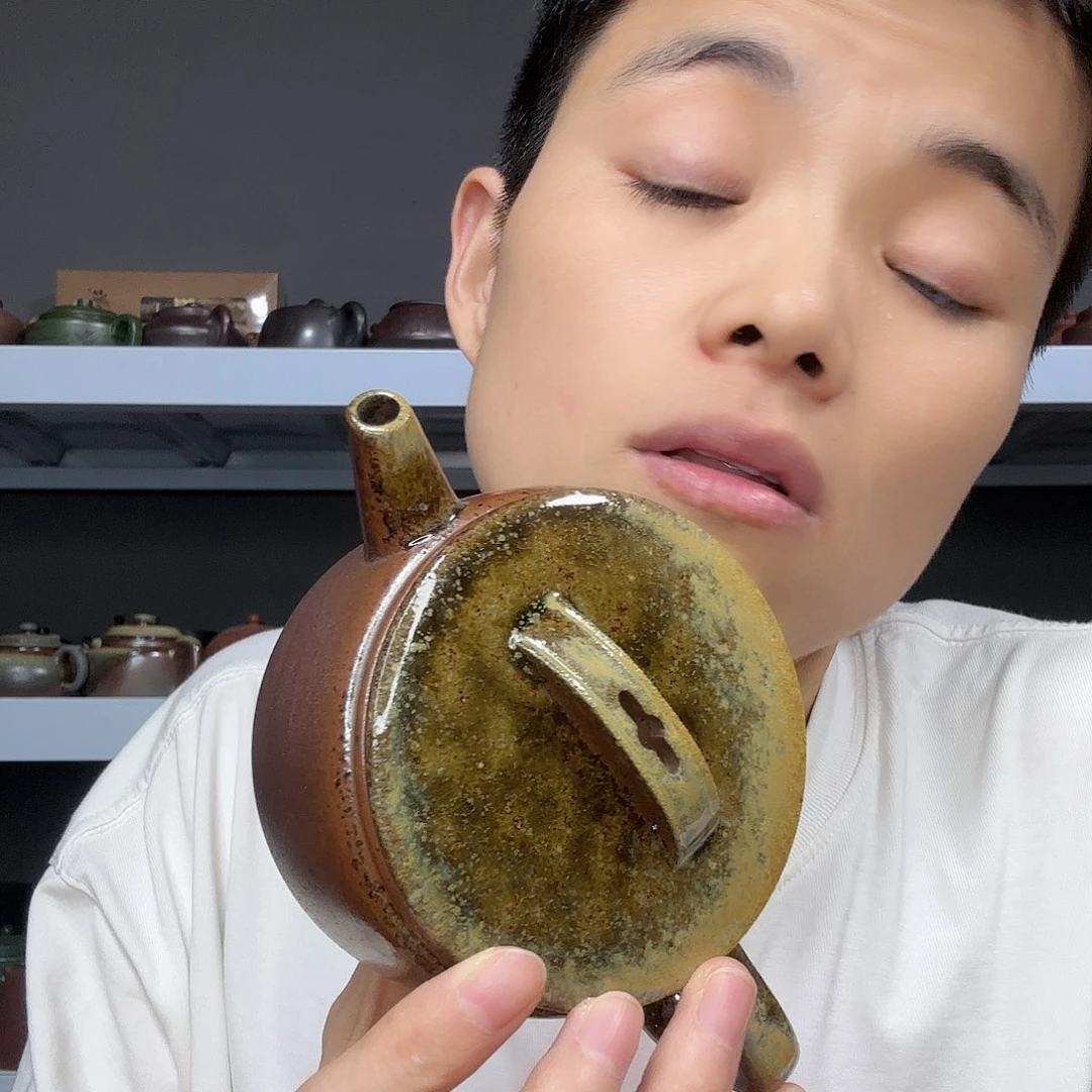 茶壶底槽青民间手艺人全手工制