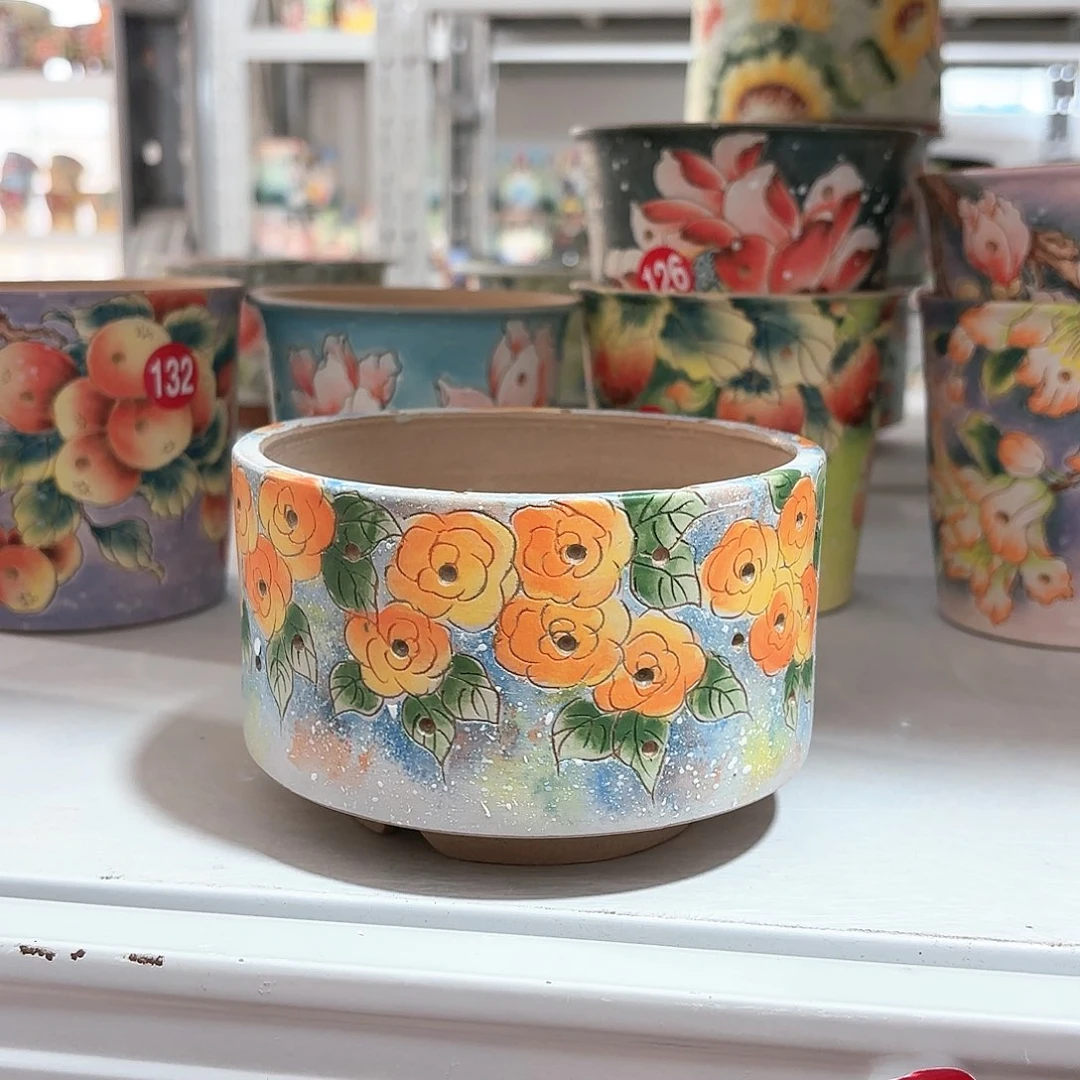 紫砂花盆手工花盆默认微瑕11/9