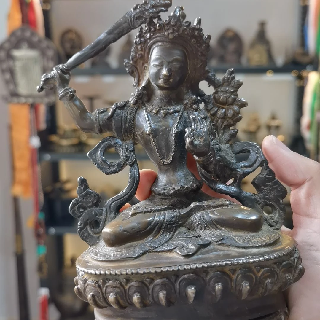 一铭专属老造像文殊一尊