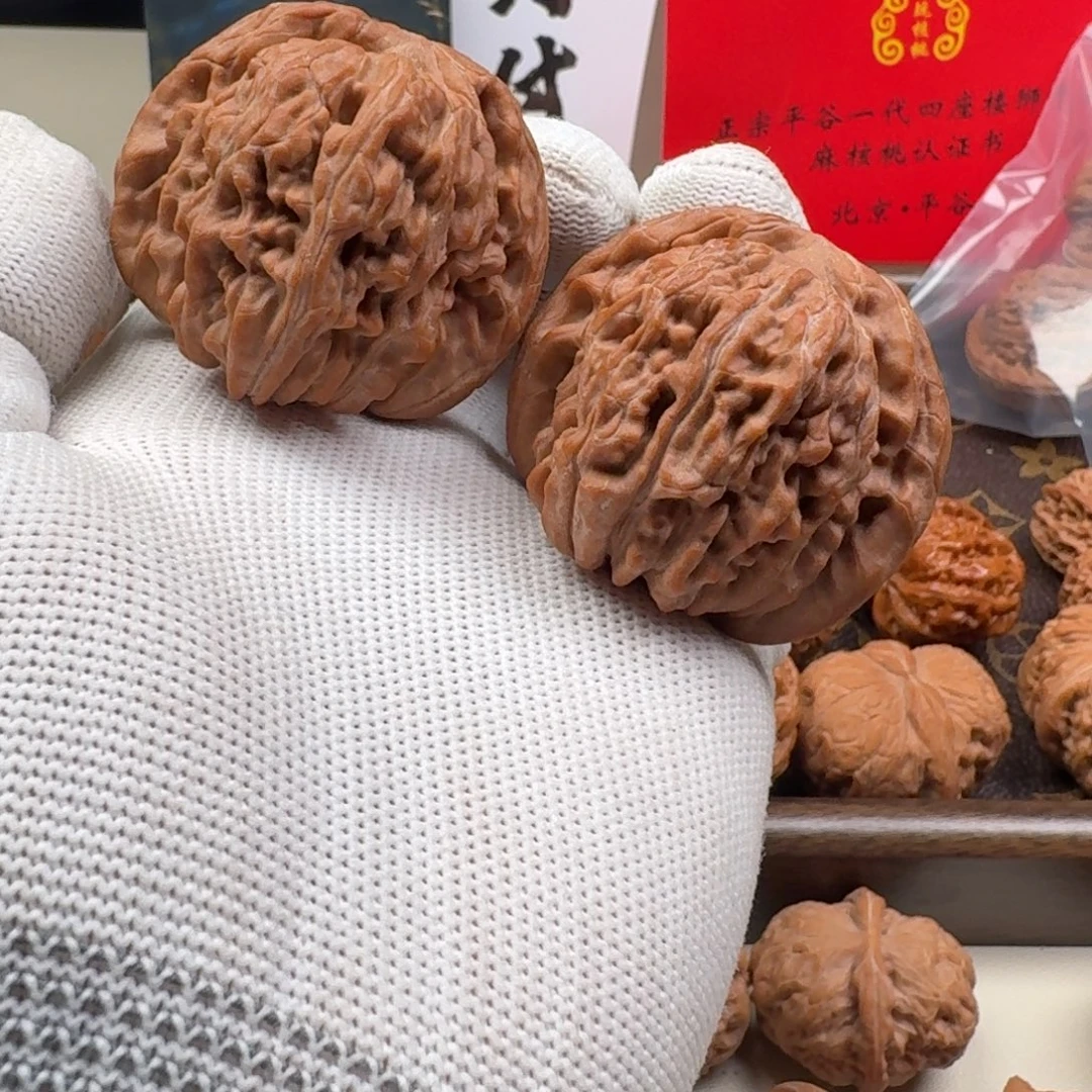 把件文玩核桃平谷李洋一代四座楼46树王