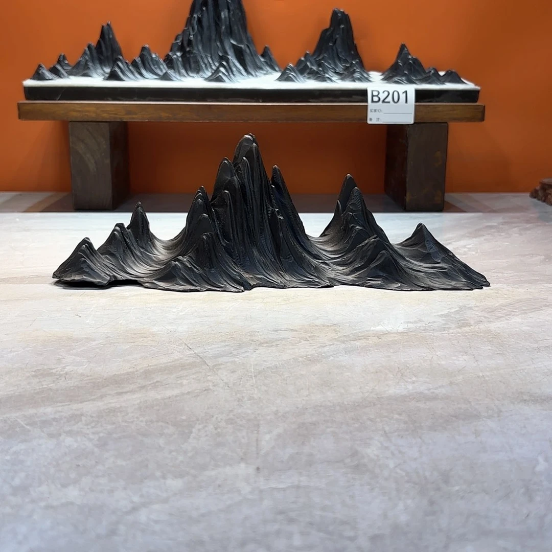 摆件万****诗灵璧石奇石摆件