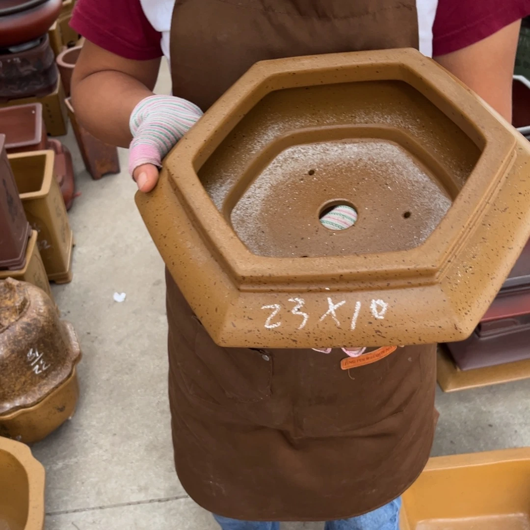 紫砂花盆盆景艺术