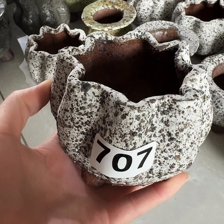 内口6高8粗陶手工制作2