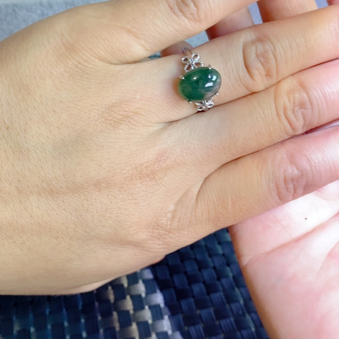 翎***翎未镶嵌戒指翡翠缅甸