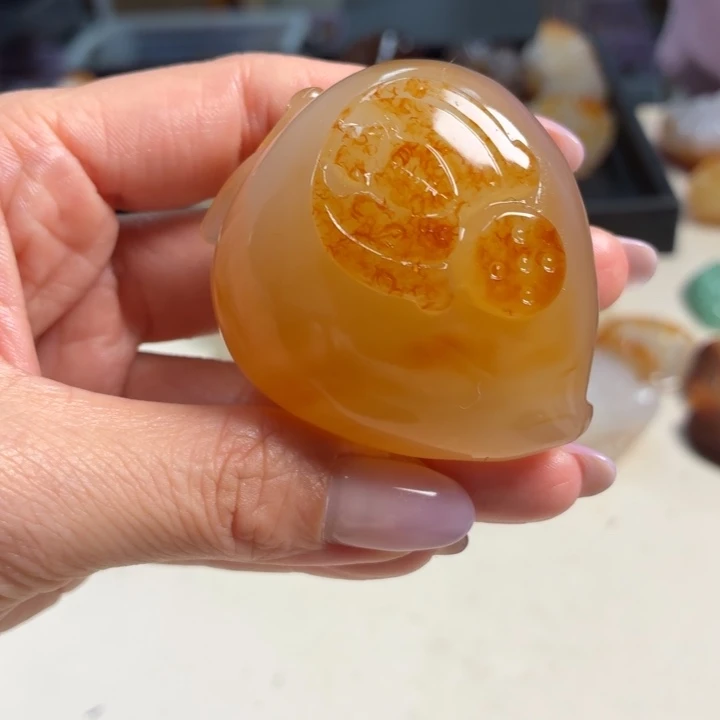 玛瑙/玉髓未镶嵌吊坠(不含链)