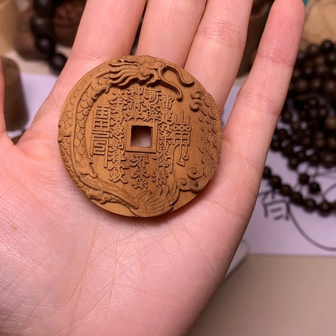 【闪购商品】檀香木手串/手链丁*檀香山鬼花钱