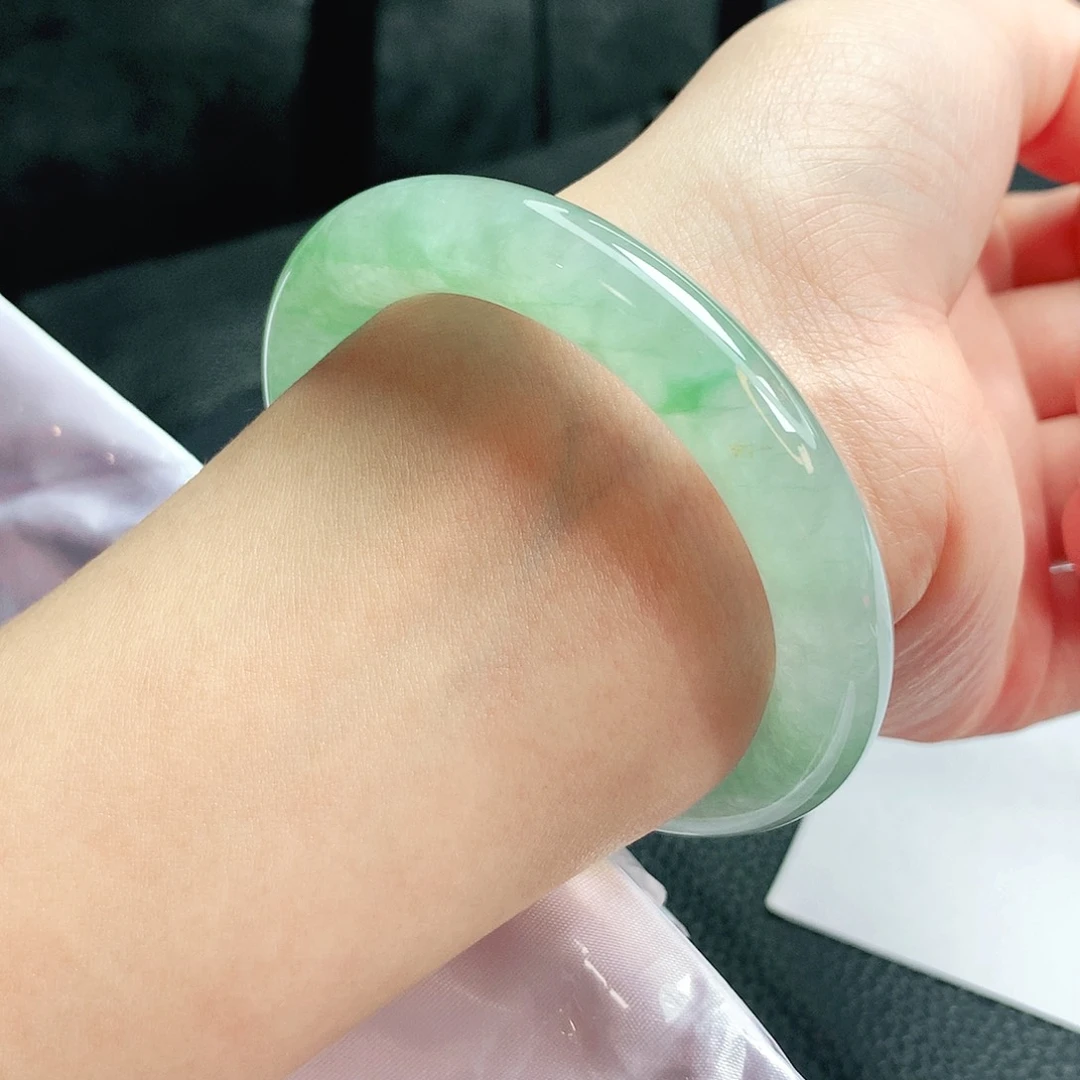 【闪购商品】未镶嵌手镯翡翠缅甸天然a货翡翠