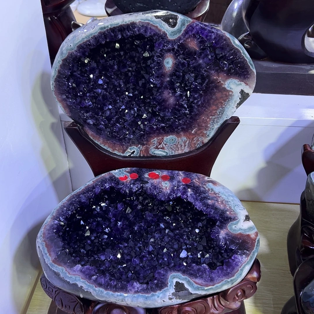 紫晶大型摆件（非配饰）未镶嵌