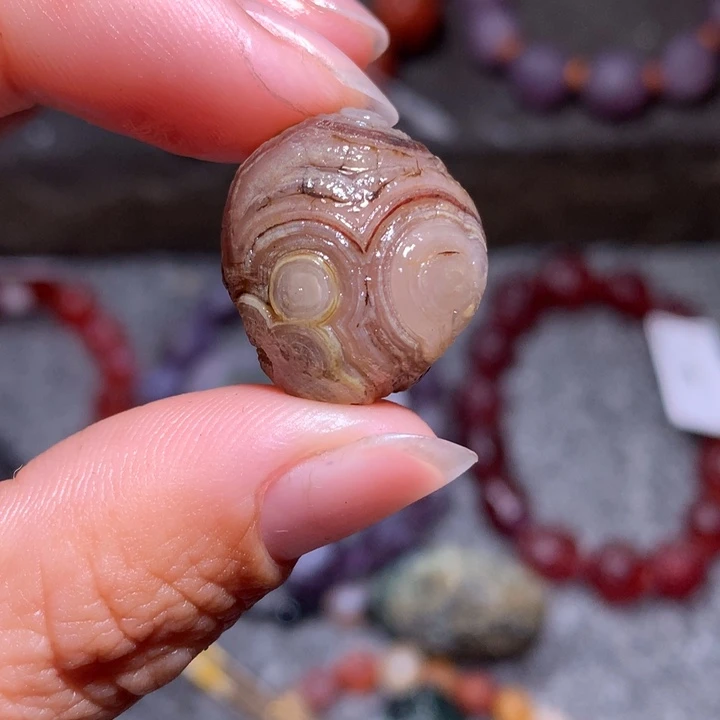 未镶嵌玛瑙/玉髓珠宝半成品