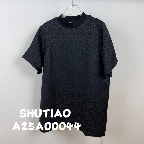 【SHUTIAO】2024秋冬：新款小众设计款T恤A25A00044