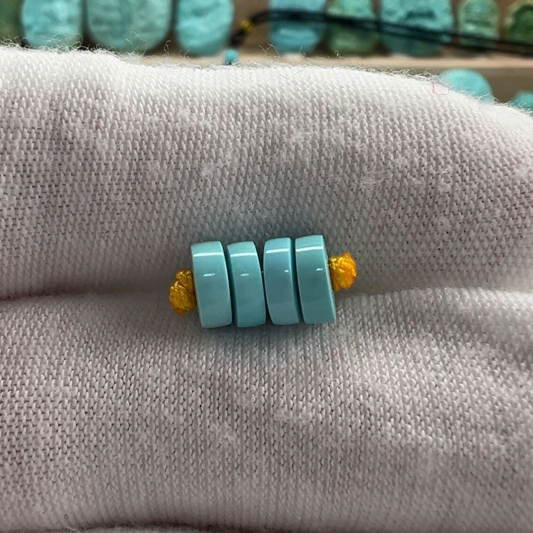 未镶嵌绿松石隔片6mm