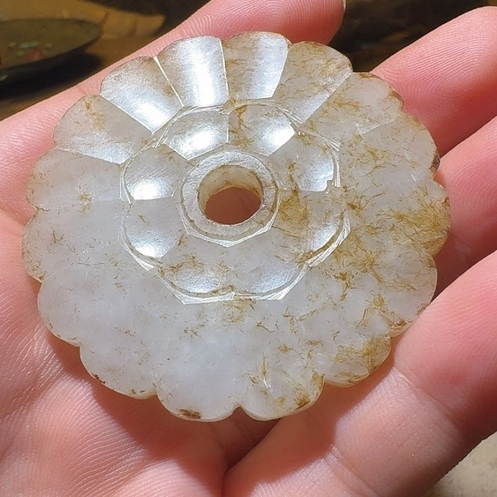 汉***石和田玉（糖玉）未镶嵌颈饰