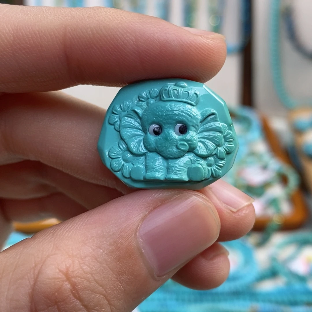 绿松石未镶嵌配饰