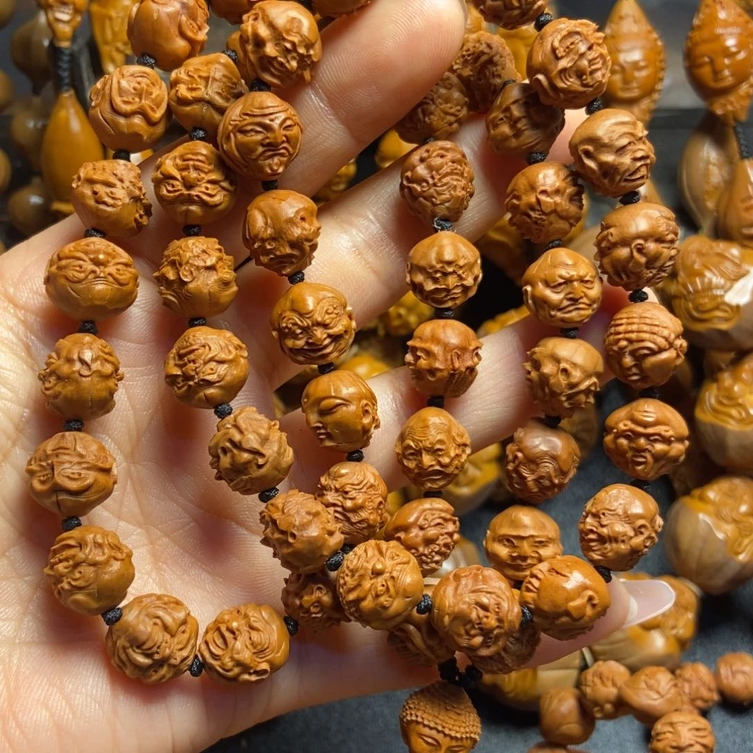 【闪购商品】手串/手链橄榄核念**n桃双108罗汉