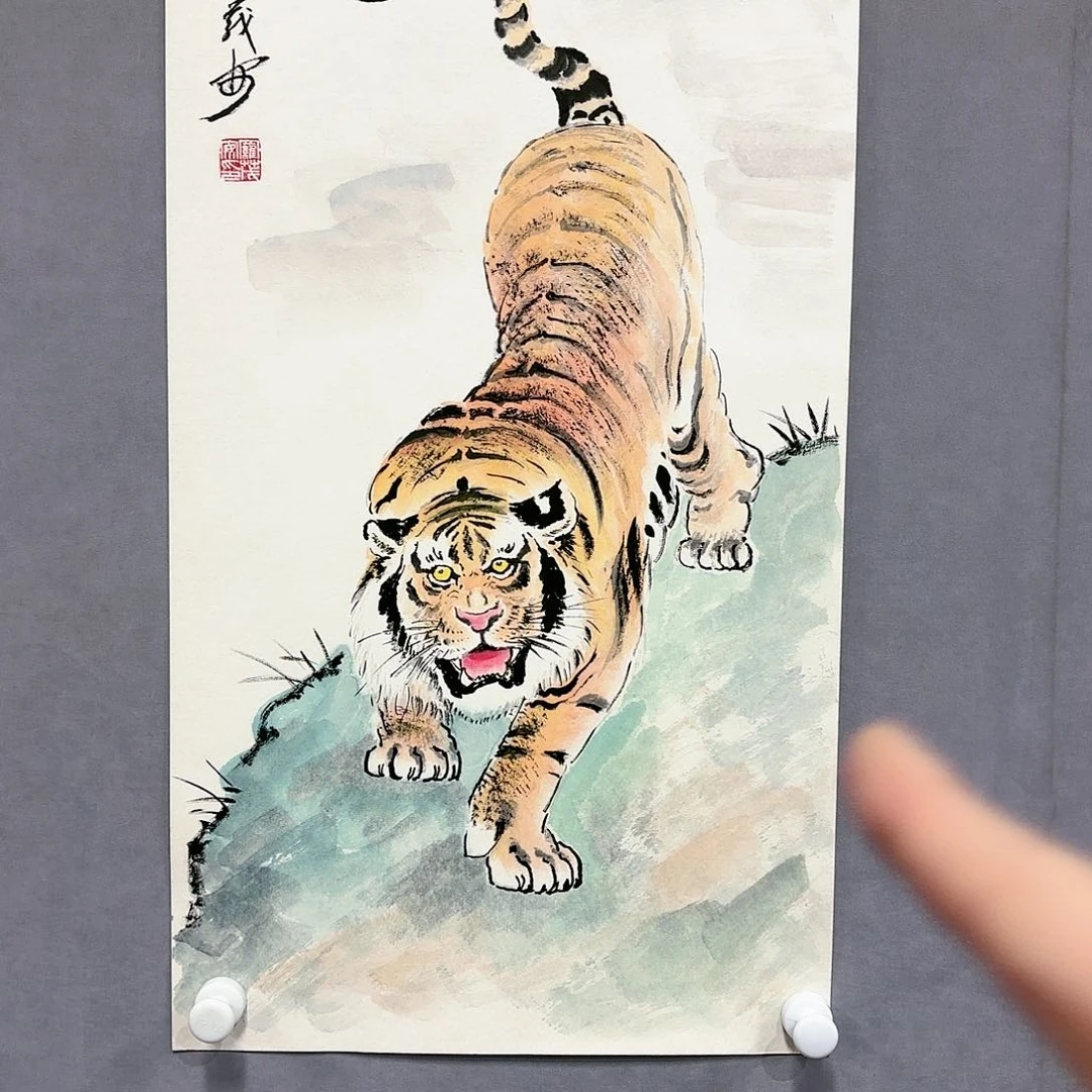 国画国画纯手绘作品请放心去藏