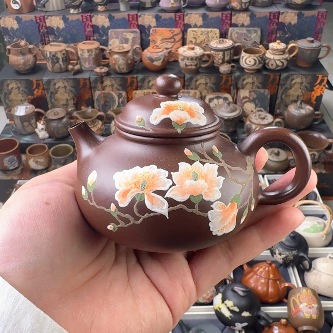茶壶紫砂150cc原矿精工半手