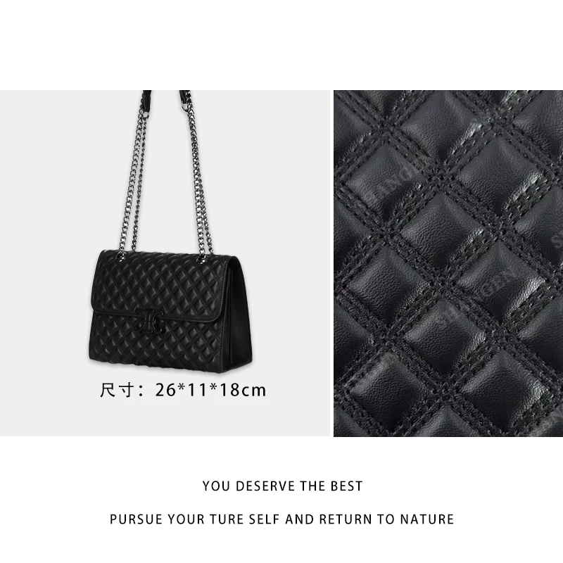 【尚恩CC】GQ-8983-黑色-轻奢时尚百搭新款女包