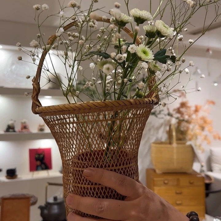 茶道竹编花器590000000000000000