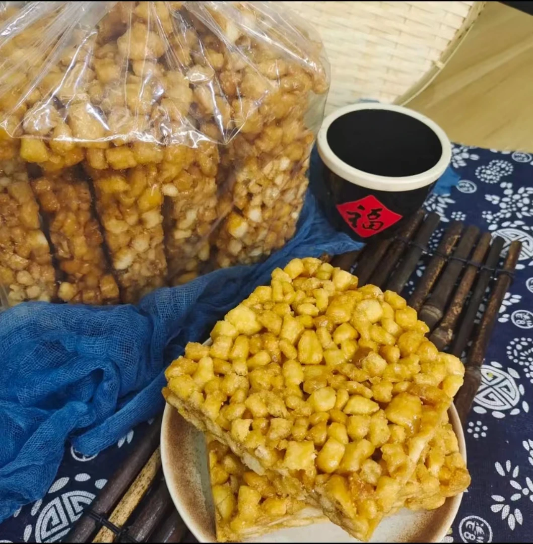 湖北松滋刘家场李家湾黄豆糖纯手工