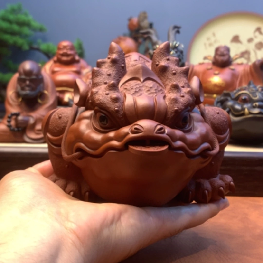 【闪购商品】紫砂茶宠紫砂壶手工艺制作