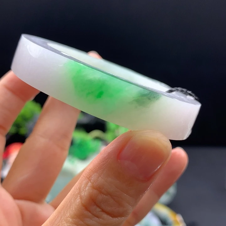 定制翡翠翡翠手镯未镶嵌