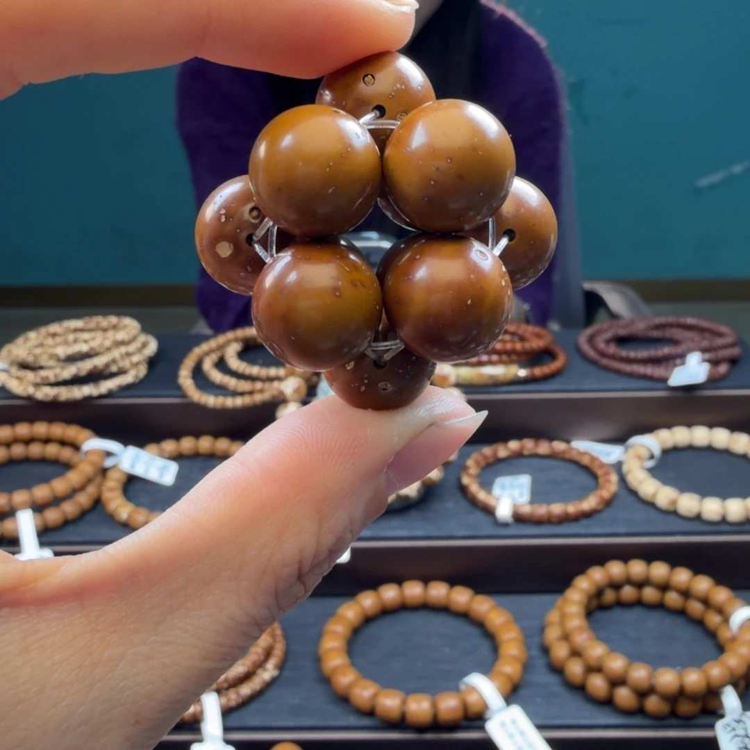 手串紫金鼠156G半实心圆珠13.8mmDt