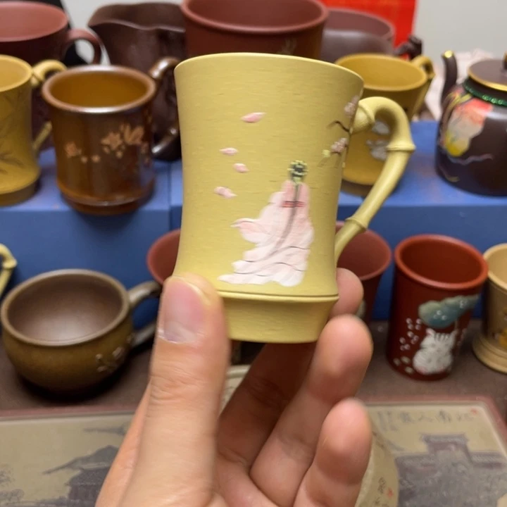 紫砂茶杯紫砂主人杯